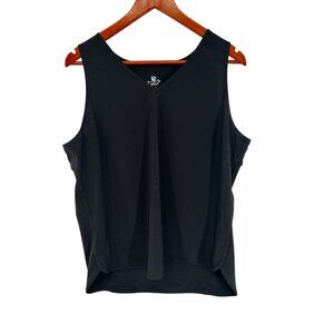 Kuhl VENTILATION BACK SLEEVELESS ACTIVEWEAR BLACK TOP SIZE XL